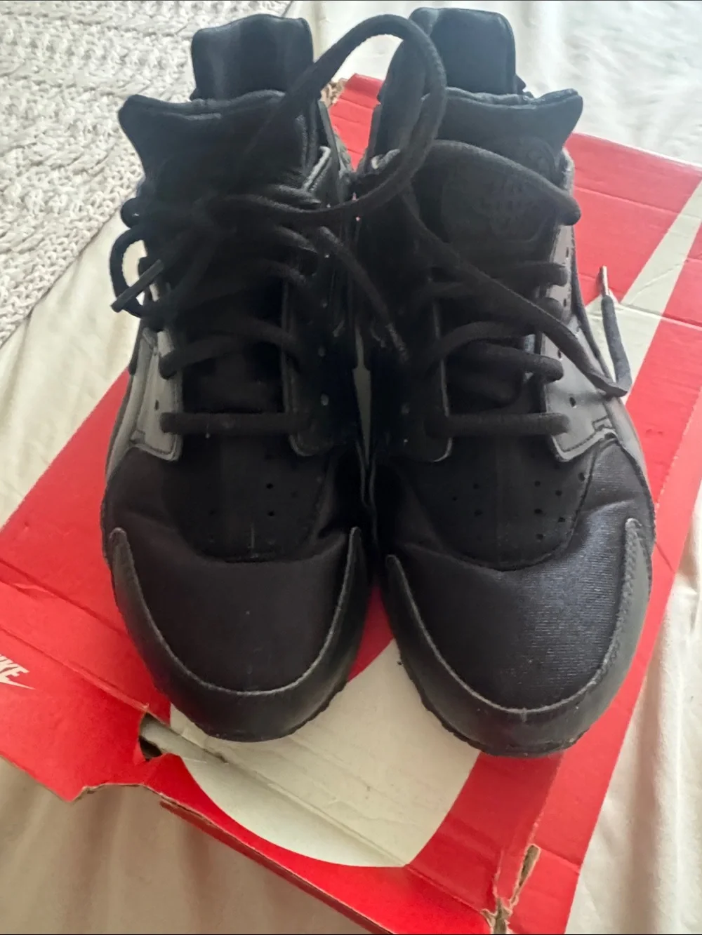 Nike Women's All-Black High-Top Athletic Sneakers